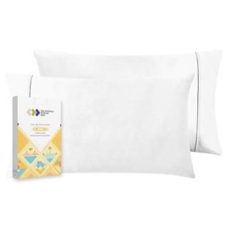 Standard Pure White - California Design Den 400 Thread Count Cotton Pillow Cases