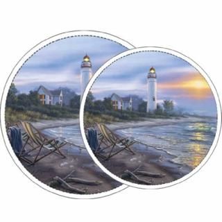 Reston Lloyd A Perfect Day Burner Covers Set of 4 by Reston Lloyd