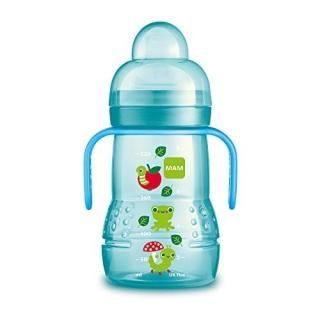 Mam Training Cup with Handles 6 Months 8 Ounce BPA FREE Blue by MAM