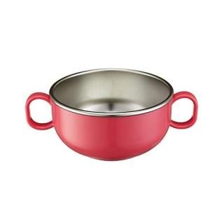 Innobaby Din Smart Stainless Starter Bowl Pink 11 Ounce by Innobaby LLC 