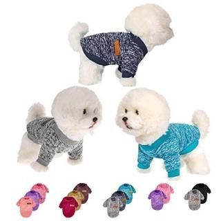 Dog Sweater for Small Medium Large Dog or Cat Warm Soft Pet Clothes for Puppy Sm