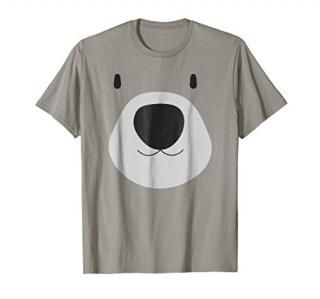 Polar Bear Face Cute Animal T-Shirt