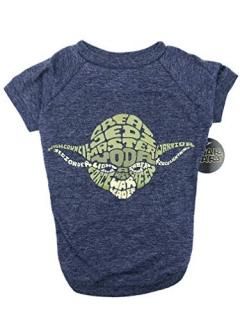 Star Wars for Pets Yoda Wisdom Dog Tee  Star Wars Dog Shirt for Large Dogs  Size
