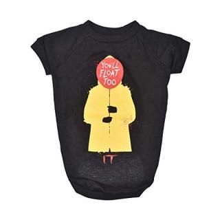 The IT Movie for Pets Warner Bros IT You'll Flat Too Tee for Dogs Medium  IT The