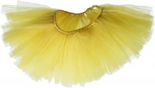 Handcrafted in USA Yellow Tulle Tutu for Large Dogs