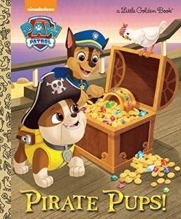 Pirate Pups! Paw Patrol Little Golden Book