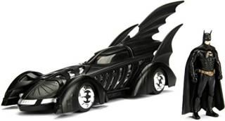 Batmobile 1995 Batman Forever Jada Diecast Model with Figure 124 98036