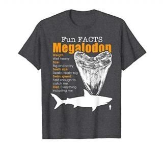 Megalodon t-shirt great gift for shark enthusiasts