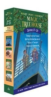 Magic Tree House Books 17-20 Boxed Set The Mystery of the Enchanted Dog Magic Tr