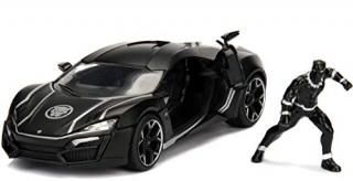 Lykan Hypersport Diecast Model Car with Black Panther Figure from Black Panther 