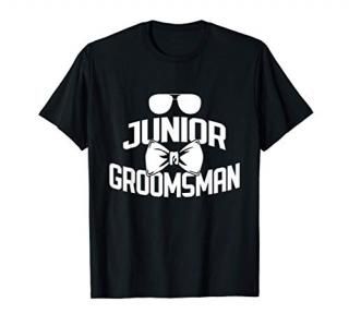 Junior Groomsman - Wedding Party Gifts - Cool Sunglasses T-Shirt
