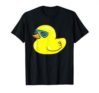 Cute Rubber Duck With Sunglasses Cute Rubber Duck T-Shirt