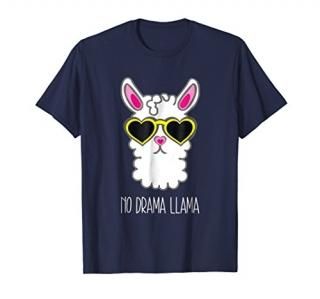 Summer Sunglasses Llama No Drama Shirt Cool Lllama Stuff