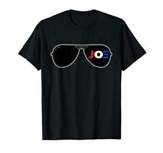 Joe Biden Aviator Sunglasses Patriotic American T-Shirt