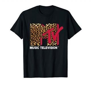 MTV Leopard Print Logo