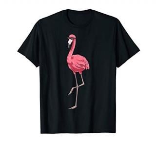 Flamingo Sunglasses Flamingo with Sunglasses T-Shirt
