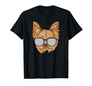 Yorkshire Terrier Shirt Yorkie Dog Sunglasses T-Shirt