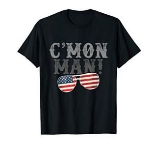 C'mon Man! Come On Man Joe Biden Sunglasses Meme Quote Gift T-Shirt