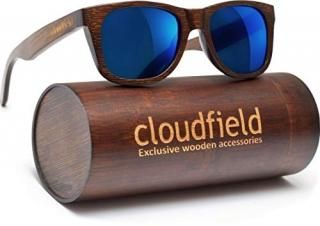 Wood Sunglasses Polarized for Men and Women - Bamboo Wooden Sunglasses Sunnies -