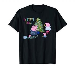 Peppa Pig - Festive Fun Family T-Shirt