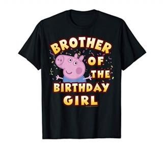 Peppa Pig Brother Of The Birthday Girl T-Shirt