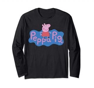 Peppa Pig Peppa Logo Long Sleeve T-Shirt