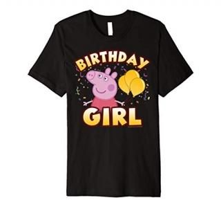 Peppa Pig Birthday Girl Premium T-Shirt