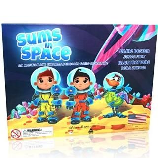 롼da Vinci's Room Sums in Space An Addition & Subtraction Math Game for Ki