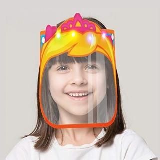 CUROFIT Kids 3 Pack Character Animation Design Face Shield - Clear Visor with Co