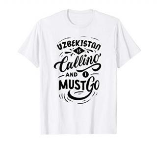 Moving To Uzbekistan Gift Souvenir Uzbek T-Shirt