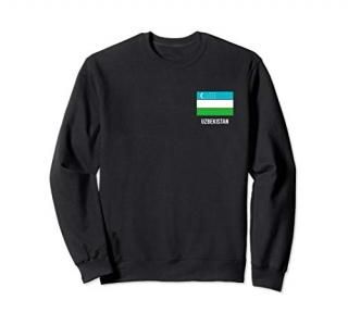 Uzbekistan Flag Shirt  Uzbekistani Sweatshirt