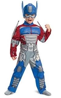Optimus Prime Costume Toddlers Muscle Transformer Costumes for Boys Padded Chara