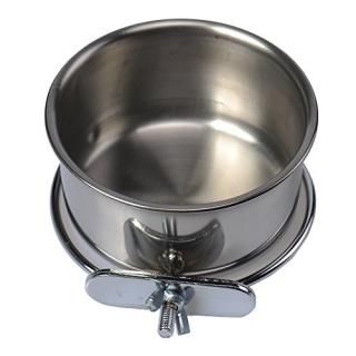 Durable Crates Cages Dog Parrot Puppy Pet Food Water Bowl S M L New by redcolour