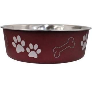 Loving Pets Bella Bowl Dog Bowl X-Large Merlot by Loving Pets