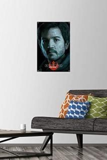 Star Wars Rogue One - Cassian Wall Poster with Push Pins