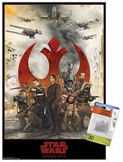 Star Wars Rogue One - Assemble Wall Poster with Push Pins