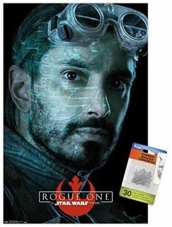 Star Wars Rogue One - Bodhi Wall Poster with Push Pins