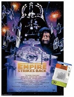 Star Wars The Empire Strikes Back - One Sheet Wall Poster with Push Pins