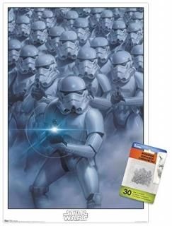 Star Wars Saga - Stormtroopers Wall Poster with Push Pins