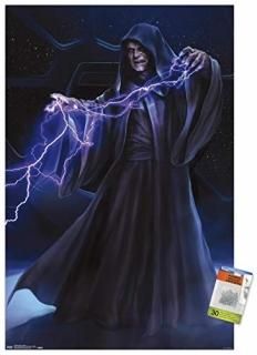 Star Wars Saga - Emperor Wall Poster with Push Pins