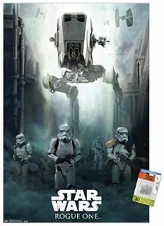Star Wars Rogue One - Siege Wall Poster with Push Pins