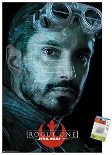 Star Wars Rogue One - Bodhi Wall Poster with Push Pins