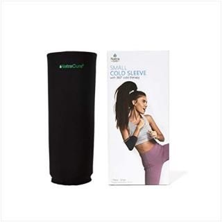NatraCure Gel Cold Sleeve Wrap - Small Reusable IceTherapy Sleeve for Pain and I