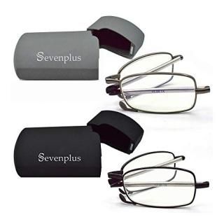 2 Pair Blue Light Blocking Reading Glasses Anti UV Glare Eyestrain Foldable Read