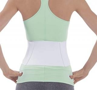 NYOrtho Tapered Abdominal Binder Compression Wrap - Breathable Stomach Support P