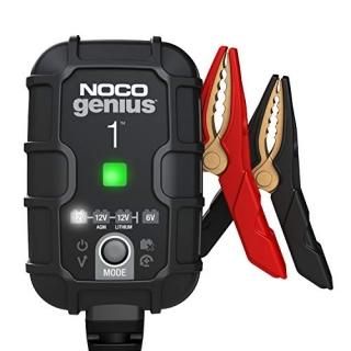 NOCO GENIUS1 1-Amp Fully-Automatic Smart Charger 6V and 12V Battery Charger Batt