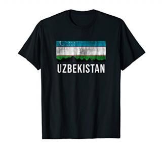 Uzbekistan Flag T-Shirt