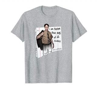 The Office Dwight Schrute Snakes Standard T-Shirt