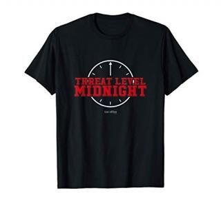 The Office Threat Level Midnight Michael Scott T-Shirt T-Shirt