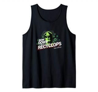 The Office Dwight Schrute Bow Down Before Recyclops Tank Top
